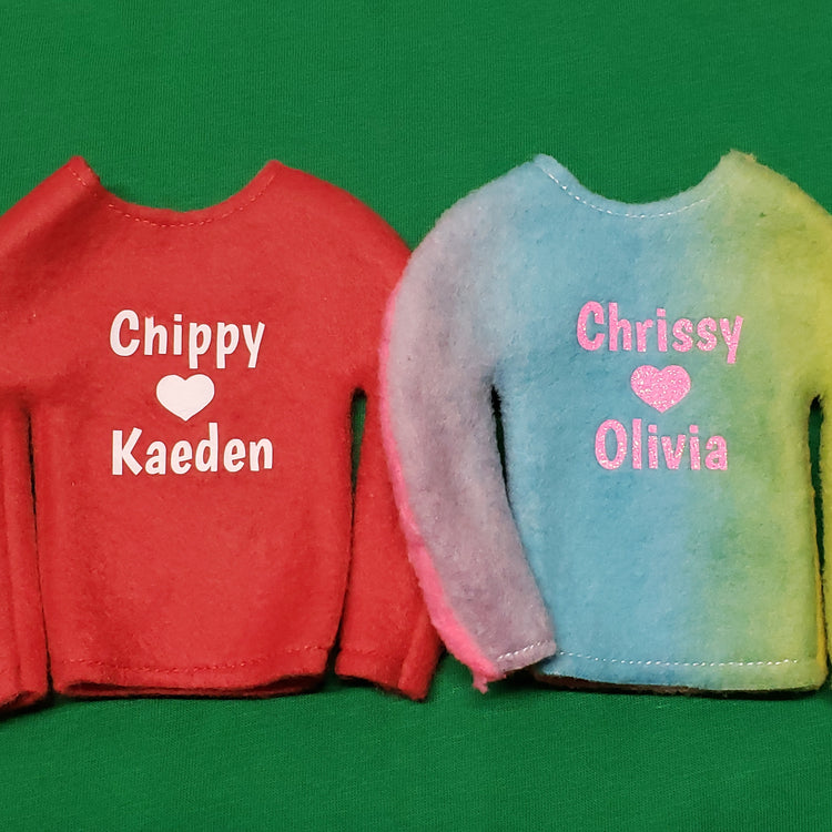 Custom Elf Shirt (elf-sized)