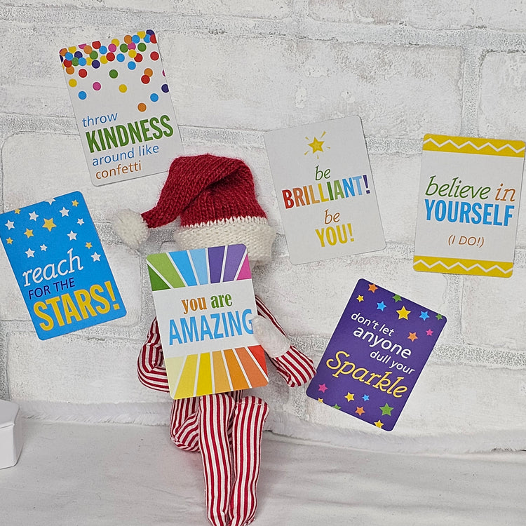 6 days of Positive Affirmations - elf set
