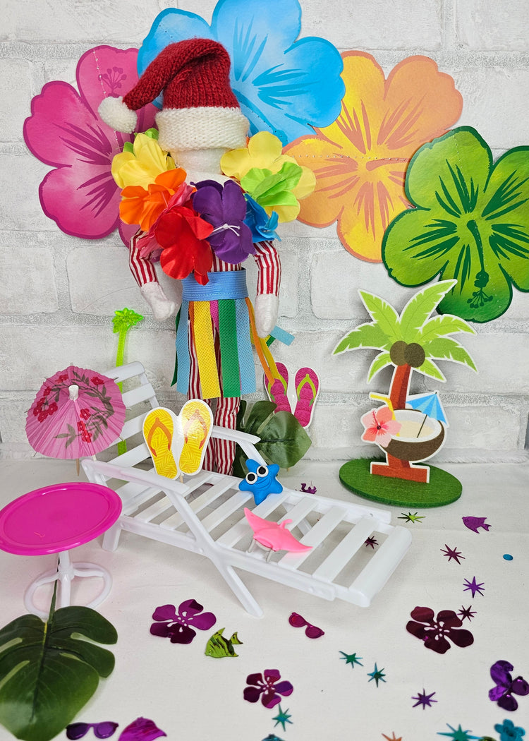 Beach/Luau Party Elf Set - Costume