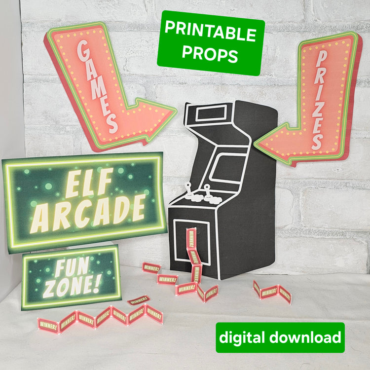 Elf Arcade - Printable