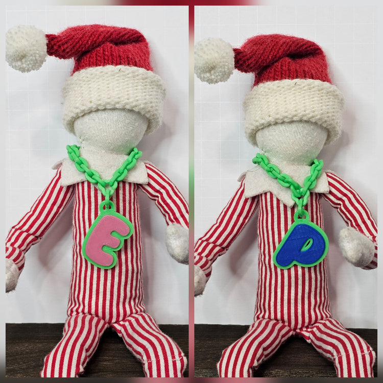 Initial Hype Chain Necklace - Elf