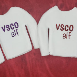 Custom Elf Shirt  (elf-sized)