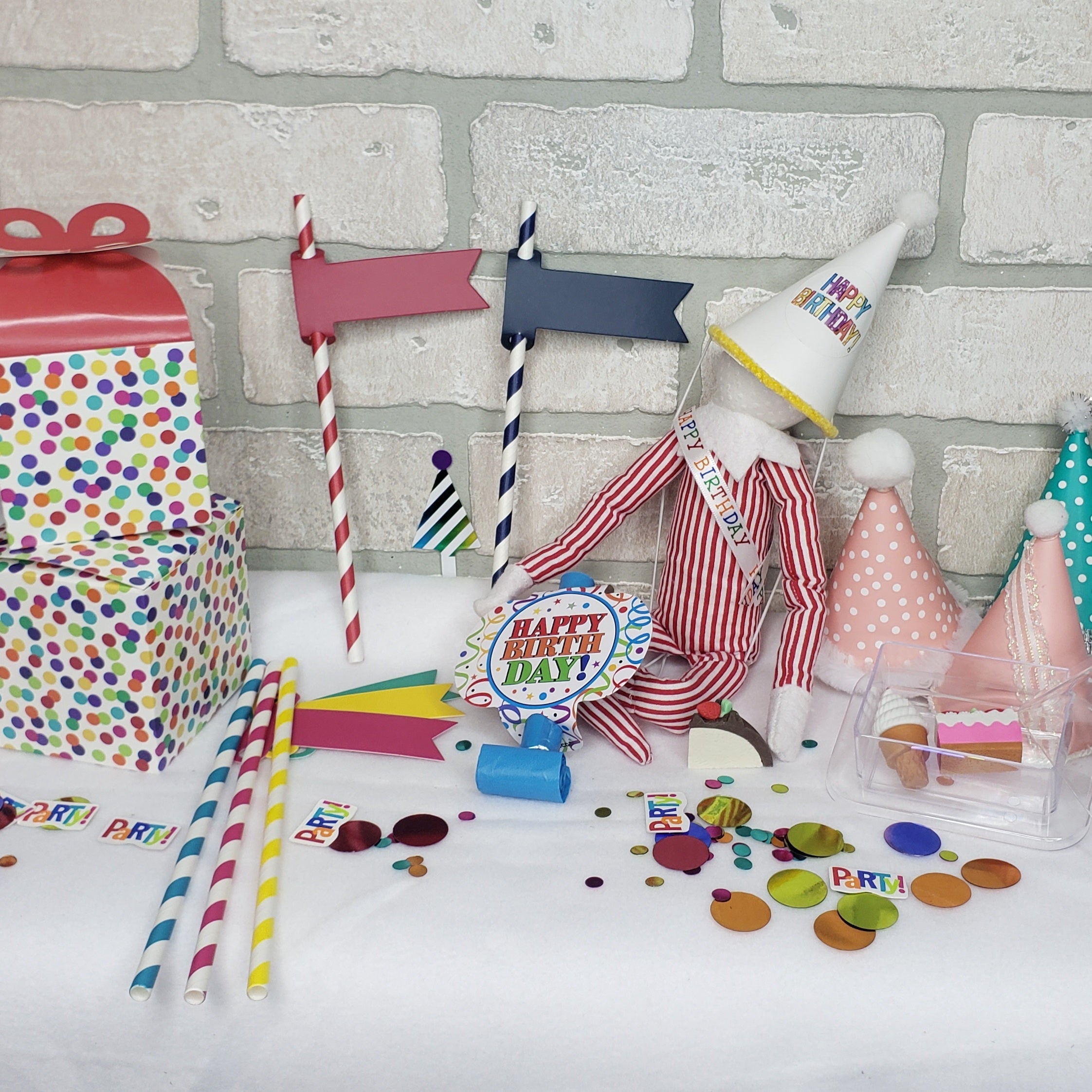 Birthday Elf - a happy birthday set!
