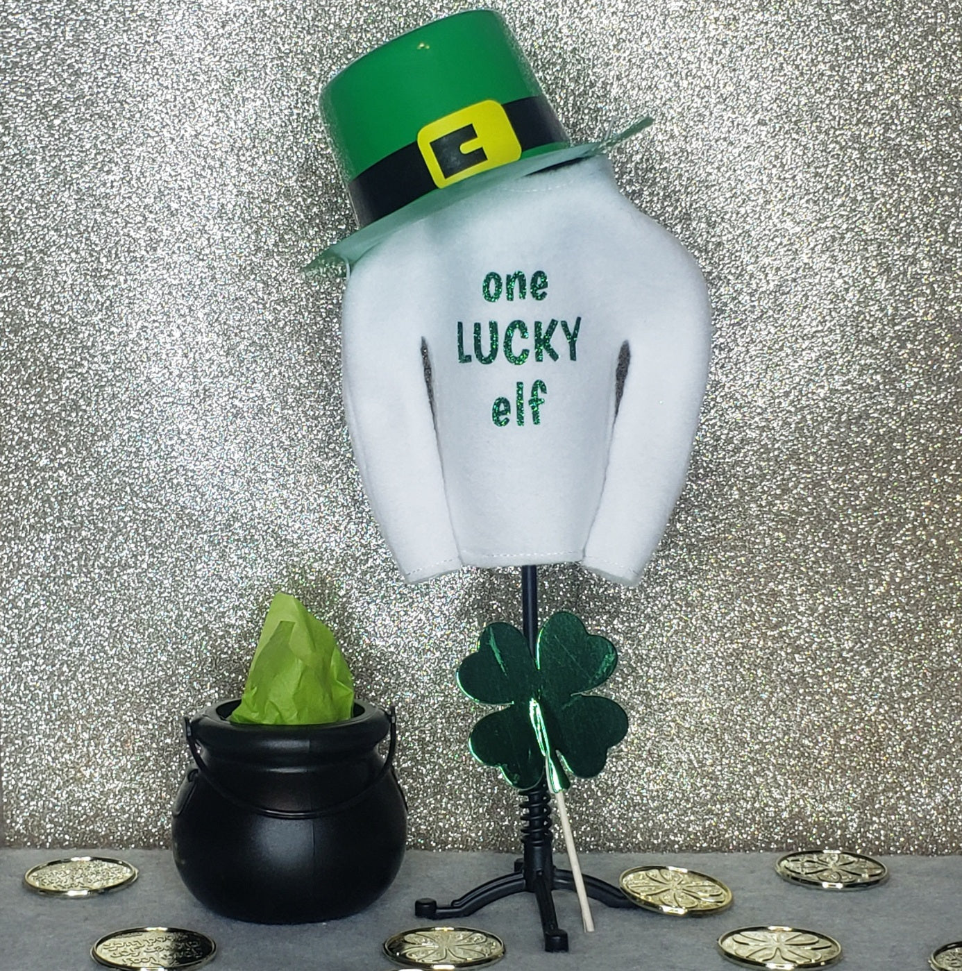 Holiday Elf - St. Patrick's Day elf shirts / jersey & accessories