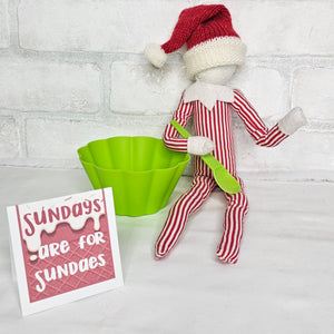 Sundays are for Sundaes: Elf Set