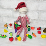 Load image into Gallery viewer, Food: Elf mini foods + grocery basket
