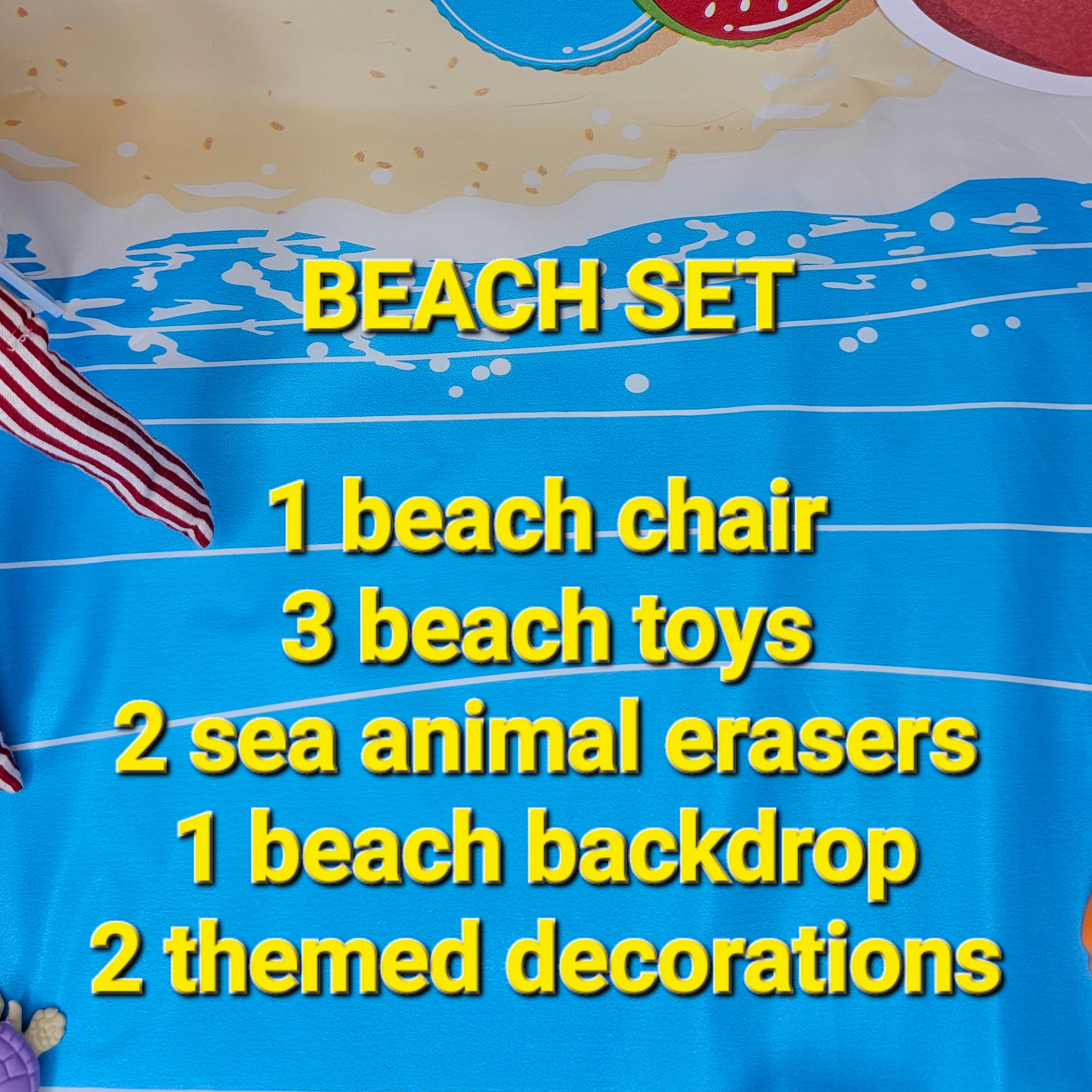 Beach Set - Deluxe 9pc set