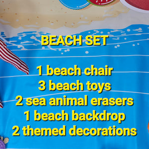 Beach Set - Deluxe 9pc set  {CLEARANCE}