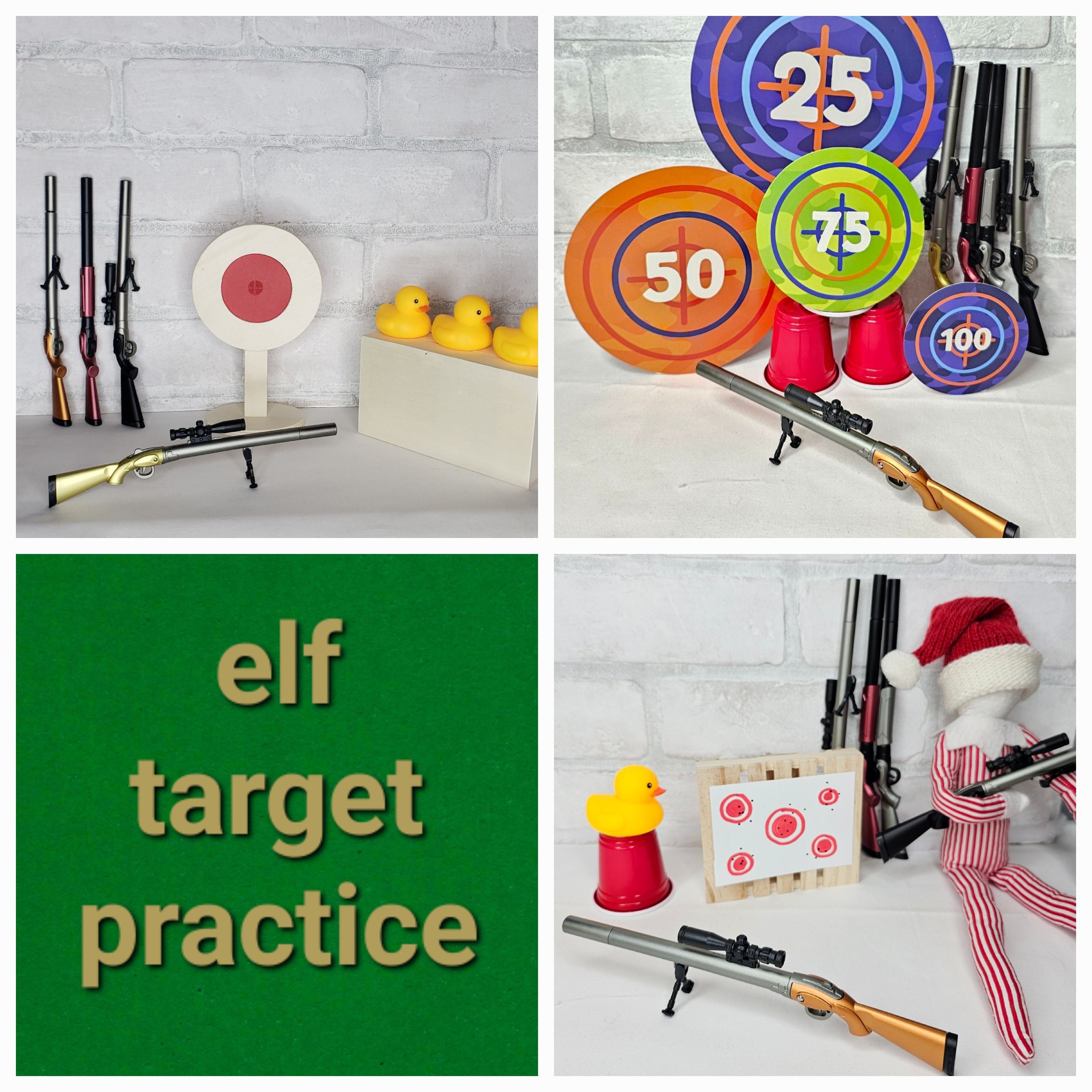 Elf Target Practice / Hunting Accessories – Happy Brooke