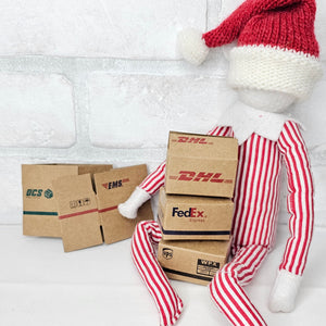 Elf shipping boxes