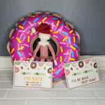 Load image into Gallery viewer, Donut Worry I&#39;m Back &amp; Donut Worry I&#39;ll Be Back - arrival and goodbye combo set
