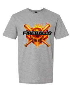 Fireballs Baseball Fan Shirt - Fireballs Logo