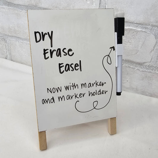 Dry Erase Easel- Elf Sign