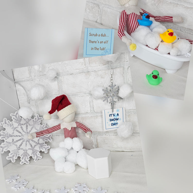 Snowday and Elf Bubble Tub Combo