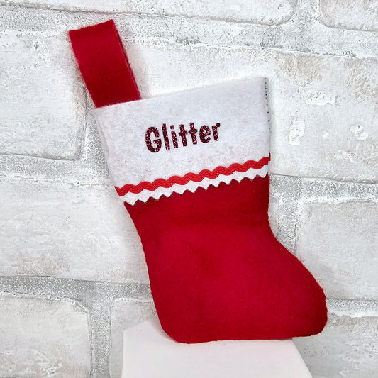 Personalized Elf Stocking