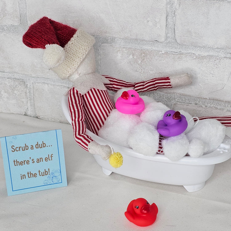 Snowday and Elf Bubble Tub Combo