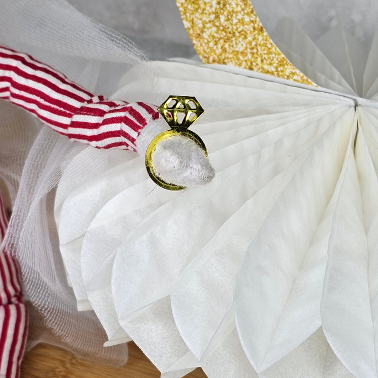 "Elf said YES!"  Elf Wedding