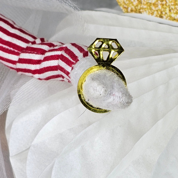 "Elf said YES!"  Elf Wedding