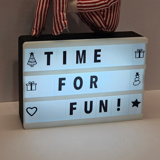 Lighted Message Board