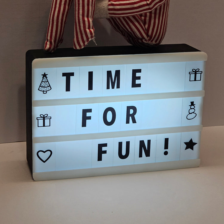 Lighted Message Board