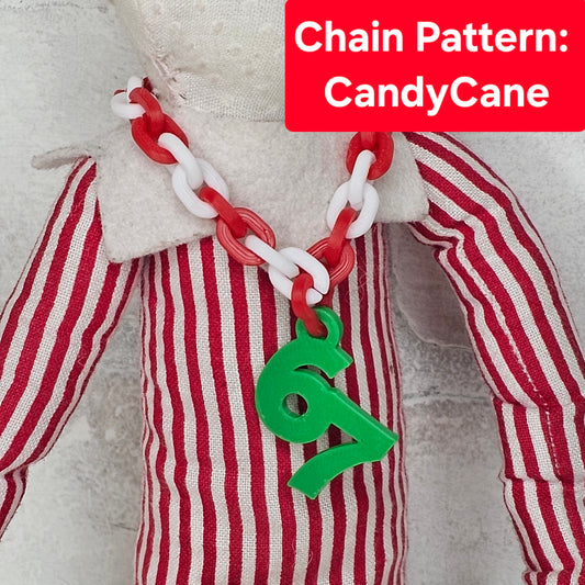 Elf "Six Seven" 67 Hype Chain Necklace