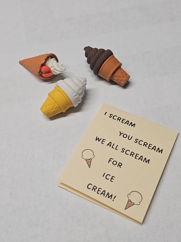 Elf Ice Cream Cone + Sign (2pc Set)