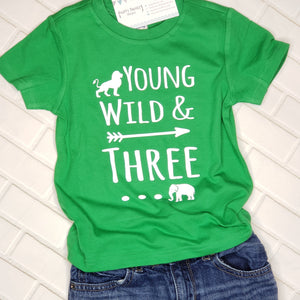 Young Wild & THREE - zoo animals