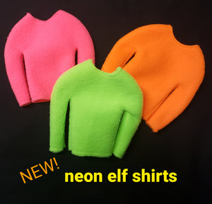 Elf shirts - Neon - elf sized