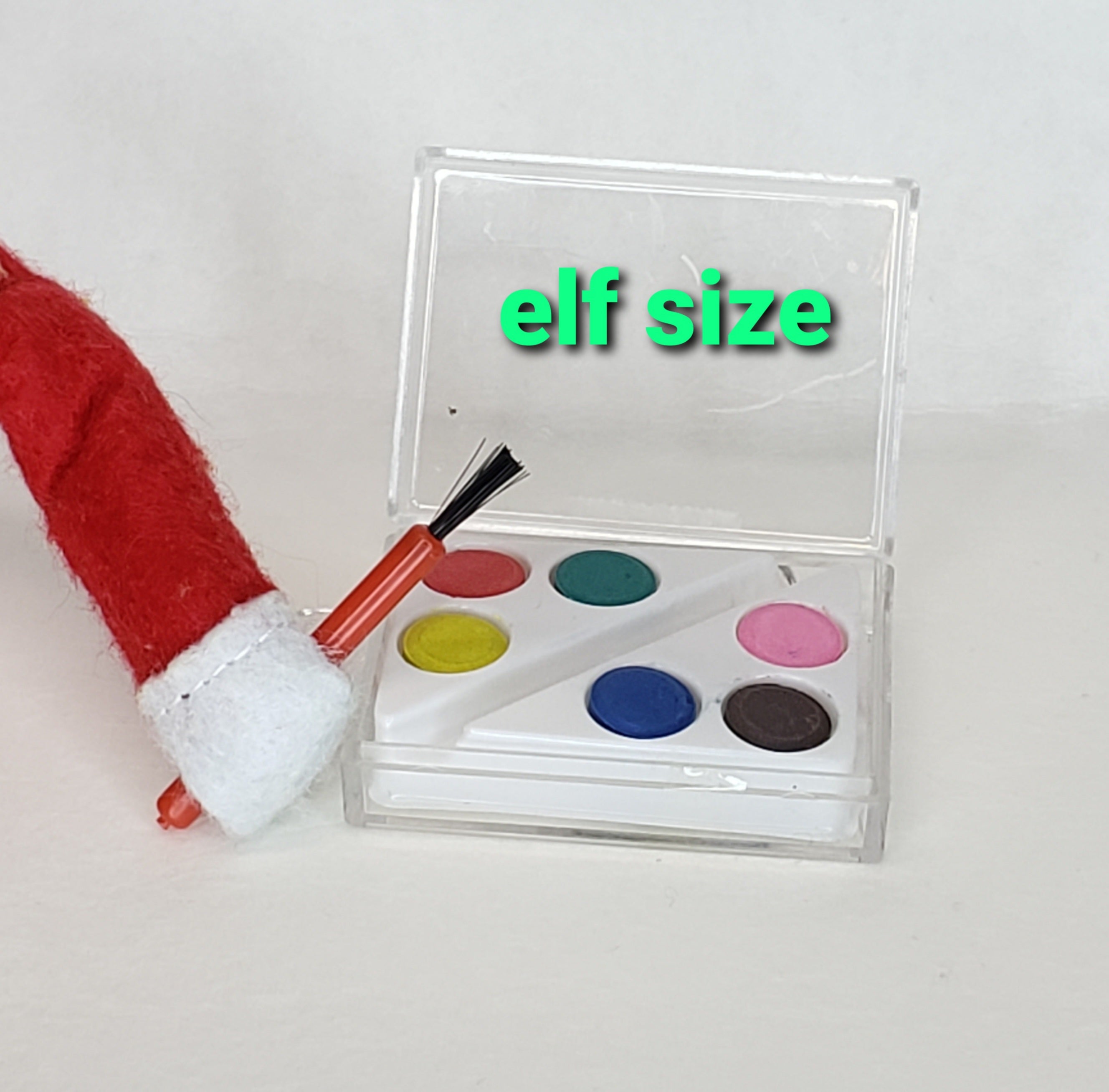 Elf Games: Reindeer nose game, Connect 3 & Paint Set