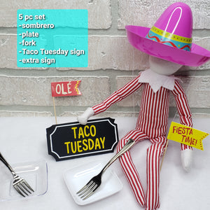 Taco Tuesday Elf Set