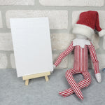 Load image into Gallery viewer, Activity: Paint, Easel + Canvas Elf Artist 4pc Set
