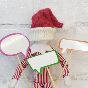 Thought Bubbles- Elf Sign