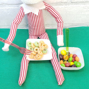 Food: Elf Meal Set - Special Red/Green Edition!  4pc Set